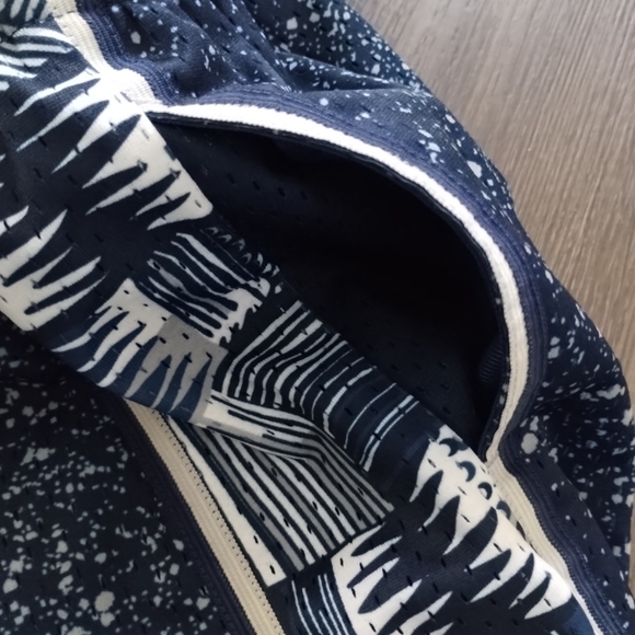 XL Mitchell & Ness Georgetown Hoyas Navy Swingman Basketball Shorts Mens Retake - Picture 8 of 8